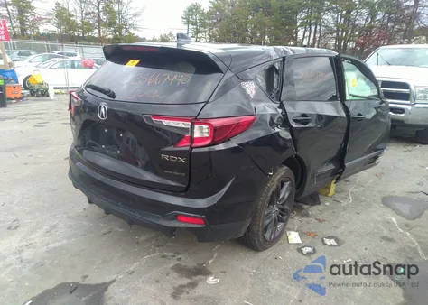 2019 Acura Rdx A-Spec Package from USA, damaged, VIN 5J8TC2H68KL018192